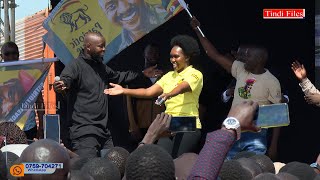 Min Phionah Nyamutoro Joins Husband Kenzo On Stage While Performing For President Museveni In Kitgum [upl. by Marte]