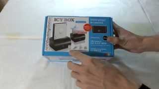 Docking Station Raidsonic Icy Box IB116StU3B Unboxing Ro [upl. by Anoet]