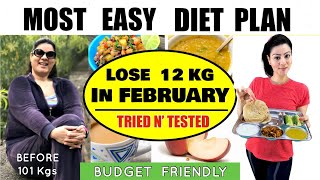 Most Simple Diet Plan For Fast Weight Loss  100 Effective Weight Loss Diet Plan [upl. by Mccarthy615]