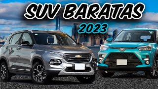 ¡Top 7 Las SUV más BARATAS y SEGURAS nuevas de último modelo [upl. by Siramaj625]