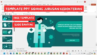 Cara Membuat Presentasi Power Point Seminar Sidang Skripsi Kedokteran Free Template [upl. by Areema]