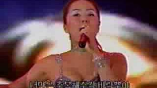 Uhm Jung Hwa 嚴正花 엄정화  Cross 크로스 Live [upl. by Ahtnamys]