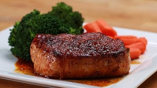 Easy Glazed Pork Chops [upl. by Natsuj]