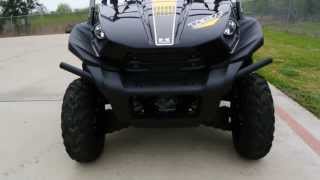 Review 2013 Kawasaki Teryx 750 FI 4X4 in Super Black [upl. by Nadbus442]