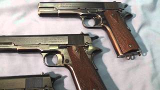 Colts Model 1911 Pistol 45 ACP US Ordnance Inspection Marks and Colt Trademarks [upl. by Ymmot]