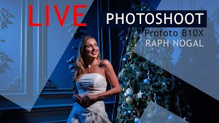 Why Photographers NEED This Light Setup Profoto B10XPlus Live Holiday  Christmas Wedding shoot [upl. by Ailaro]