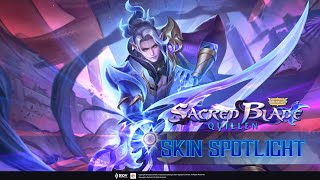 SKIN Spotlight  Sacred Blade Quillen [upl. by Entirb]