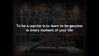 How to Be Genuine in Every Moment  Warriors Wisdom [upl. by Akahs105]