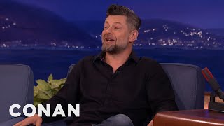 Andy Serkis On quotStar Warsquot Secrecy  CONAN on TBS [upl. by Anelle]