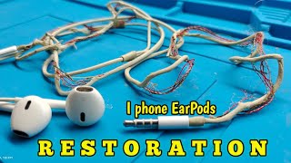 i phone EarPods Restoration  MNHF2ZMA [upl. by Rabi521]