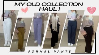 My trousers Haul since 2019🥱🥹oldisgold [upl. by Isborne]