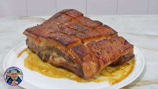 Costillar DE CERDO asado con la panceta  panceta crocante  cerdo asado al horno  recetas [upl. by Coral749]