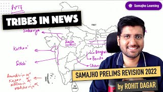 All Important Tribes for UPSC 2022 Prelims  SPR 2022  Rohit dagar [upl. by Acissaj]