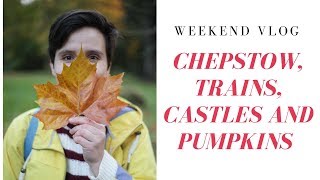 Chepstow Castle Pumpkins amp Trains  Weekend Vlog [upl. by Neenad615]