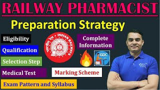 Railway Pharmacist तैयारी कैसे करें Railway Pharmacist Exam  RRB PHARMACIST RailwayPharmacistMCQ🎯 [upl. by Zelma]