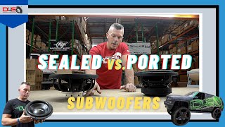 SEALED VS PORTED SUBWOOFERS WITH JOHNATHAN PRICE [upl. by Maribeth93]