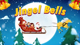 Jingle Bell 🎅🎄🐴 jingle bell song lyrics  jingle bells song with lyrics [upl. by Erland288]