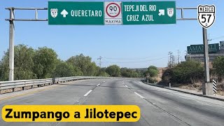 ZUMPANGO A JILOTEPEC ESTADO DE MÉXICO Por autopista [upl. by Oflodur]