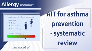 Allergen immunotherapy for asthma prevention a systematic review and metaanalysis [upl. by Reece]