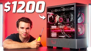 The BEST 👑 1200 1440p Gaming PC⚡Build Guide 2024 [upl. by Ytirev]