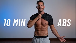 10 MIN INTENSE AB WORKOUT  At Home Sixpack Abs Routine No Equipment [upl. by Rabah313]