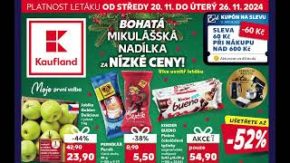 Kaufland leták 20112024  akční leták  verze pro TV [upl. by Iruyas]