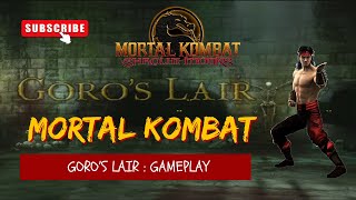 Mortal Kombat Shaolin Monks Goros Lair Gameplay ps2 ps2gameplay [upl. by Teage]