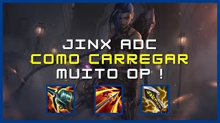 JINX GAMEPLAY EXPLICATIVA COMO JOGAR DE JINX ADC INSANO [upl. by Yrrab248]