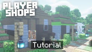 How To Make Player Shops On Your Minecraft Server [upl. by Nuhsyar]