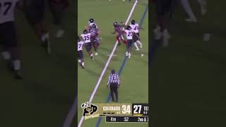 Shilo Sanders Hit Prime Time TD Celly shilosanders coachprime primetime coloradobuffaloes ncaaf [upl. by Barbara-Anne915]