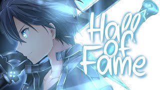 「Nightcore」 Hall of Fame  The Script ♡ Lyrics [upl. by Olemrac]