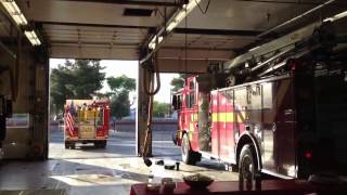 Building Fire Turnout LVFR [upl. by Ddahc398]