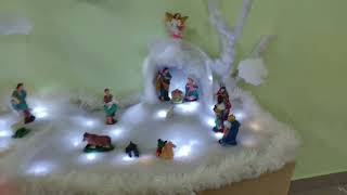 Christmas Crib 2022  Christmas crib snow theme  RyanVlogs [upl. by Walburga]