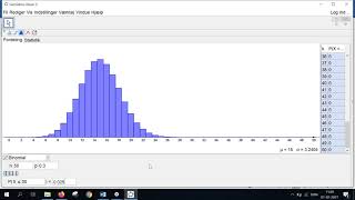 Kritisk mængde binomialtest [upl. by Aronal]