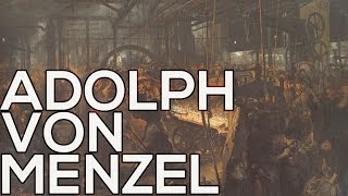 Adolph von Menzel A collection of 113 paintings HD [upl. by Kirsch176]