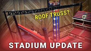 LEGO STADIUM UPDATE  Roof Design Testing [upl. by Aihtnyc]