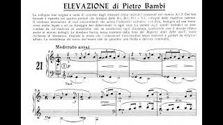 Bambi Pietro 1898  1968 Elevazione Organista Sandro Carnelos [upl. by Menides]