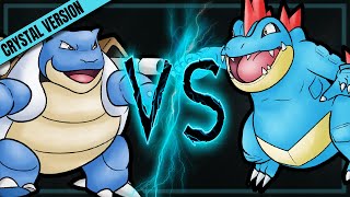 Blastoise vs Feraligatr  Pokemon Crystal [upl. by Karlee359]