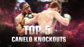 Top 5 Canelo Knockouts [upl. by Pelmas951]