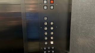 Pristine Vintage Turnbull traction elevators  Galaxy Towers Mississauga ON [upl. by Seale593]