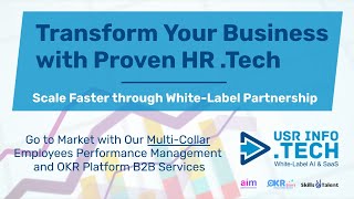 White Label HR Tech Solutions for Performance Management System from USR INFOTECH Solutions Pvt Ltd [upl. by Aon]