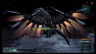 BAHAMUT ZERO VS SHINRYU CELESTIA FINAL FANTASY TYPE 0 HD [upl. by Capp]