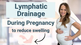 Lymphatic Drainage Routine for Pregnancy and Postpartum Swelling [upl. by Nire]