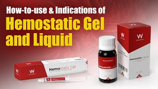 Howtouse amp Indications of Hemostatic Gel and Liquid  Waldent [upl. by Eversole]