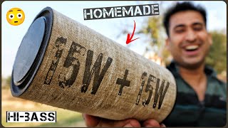 घर पर बनाओ Bluetooth Speaker का बाप  How To Make Amazing Bt Speaker At Home [upl. by Trevah]