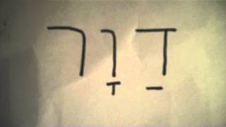 Hebrew Lesson 10  TET amp VAV From Messianic Jewish Network [upl. by Arbua86]