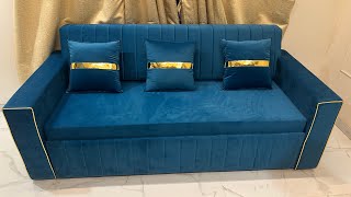 sofa SOFA COME BED  3 FOLD  NEW DESIGN  MY NO 9920859681 [upl. by Lilybelle]