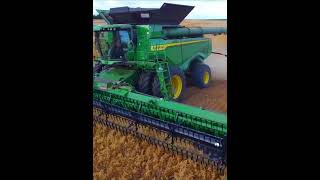 John Deere X9 johndeere shorts HarvestingShorts claaslexion harvesting farmingmachines [upl. by Sherrill]