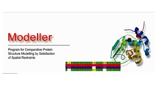 Homology modeling using Modeller  Tutorial for beginners Part 1 [upl. by Nodearb125]