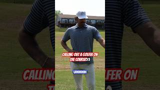 Are golfers LIARS Can he actually hit a 310 drive on the COURSE golf golfswing golfsimulator [upl. by Darb]